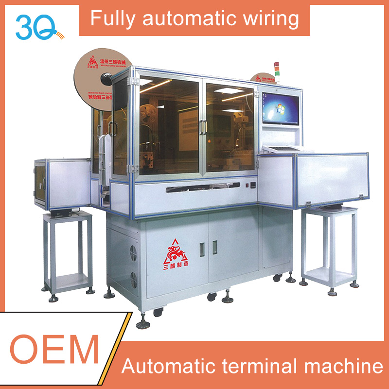 Automatic Double End Peeling Cutting And Insert Plastic Shell Machine