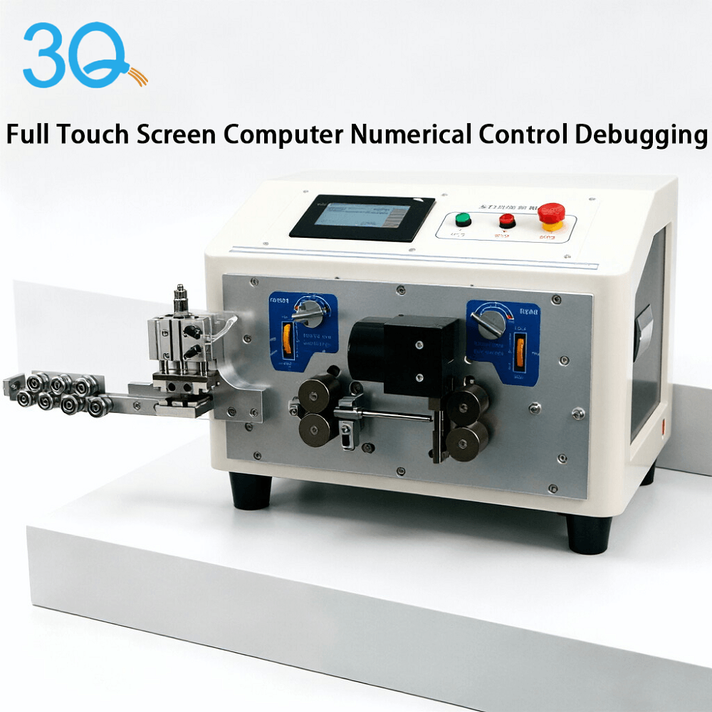 0.1-2.5mm² Double Row Wire Separating Cutting Stripping Machine