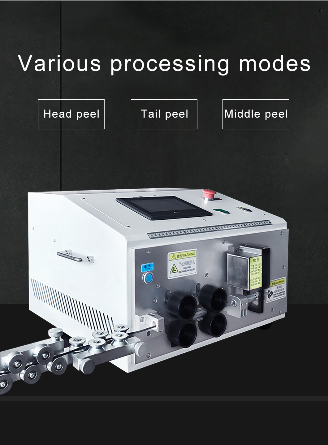 Automatic Computer Wire Stripping And Bending Machine