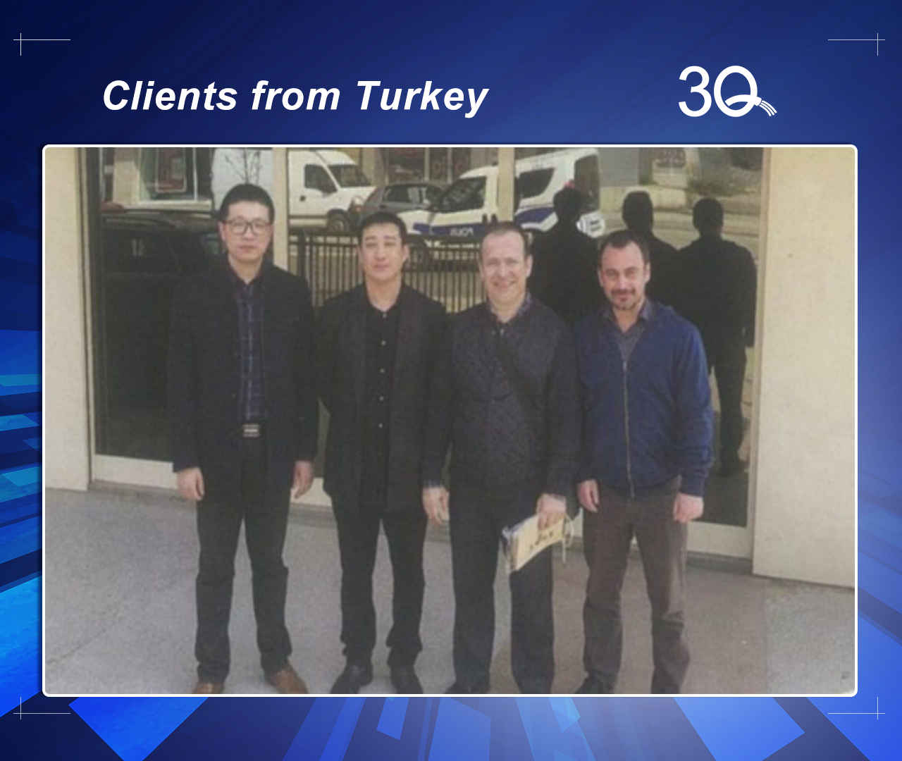 our wire cutting and stripping machine customer from Turkey