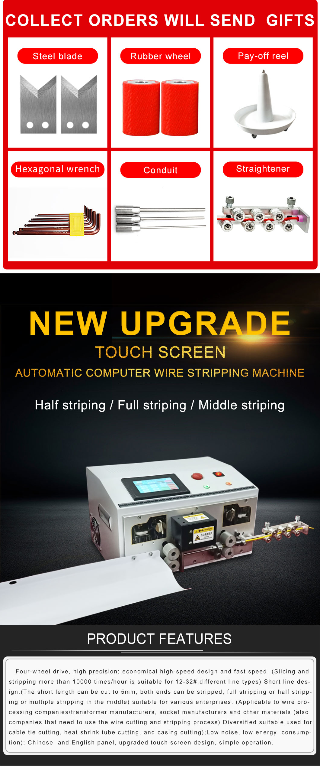 Stripping Machine parts