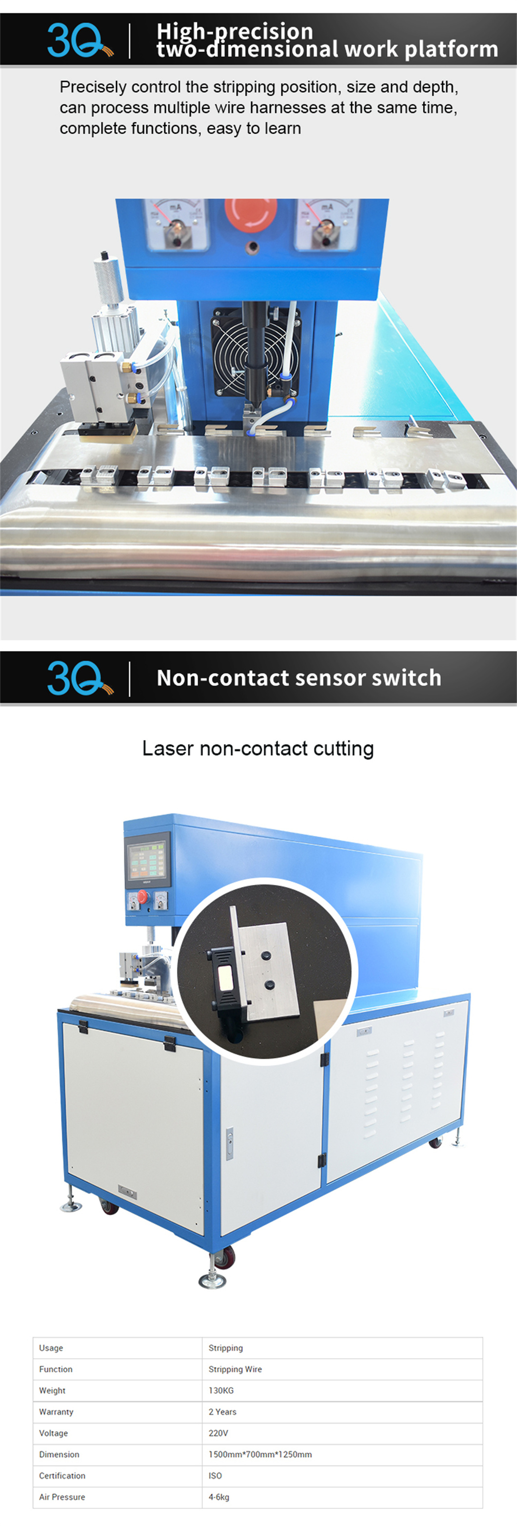 Fully Automatic Laser Wire Stripping Machine