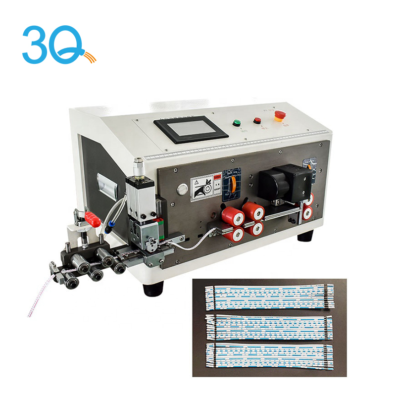 Automatic Computer Cable Arranging Dividing and Stripping Cutting Machine