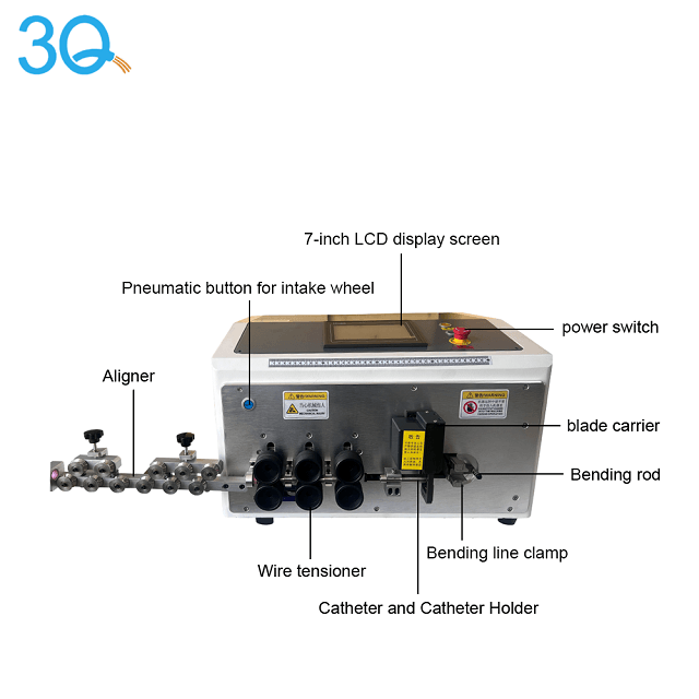 35mm² Cable Cutting Stripping And Bending Machine
