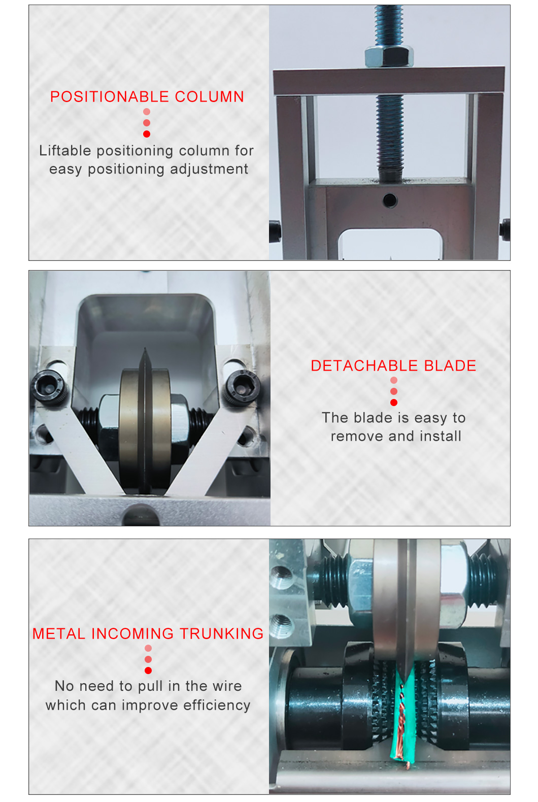 Scarp Wire Stripper structure