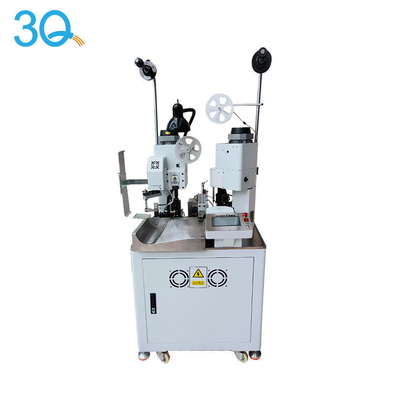 Double Head Sheathed wire Crimping Machine