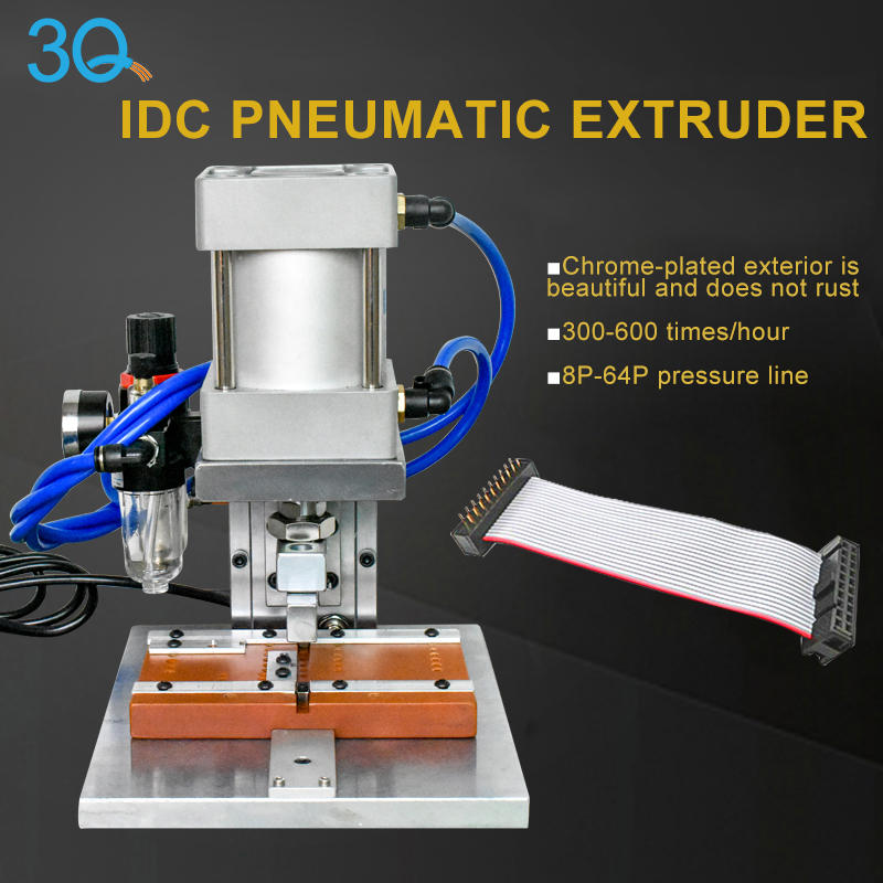IDC Pneumatic Cable Parallel Automatic Crimping Machine