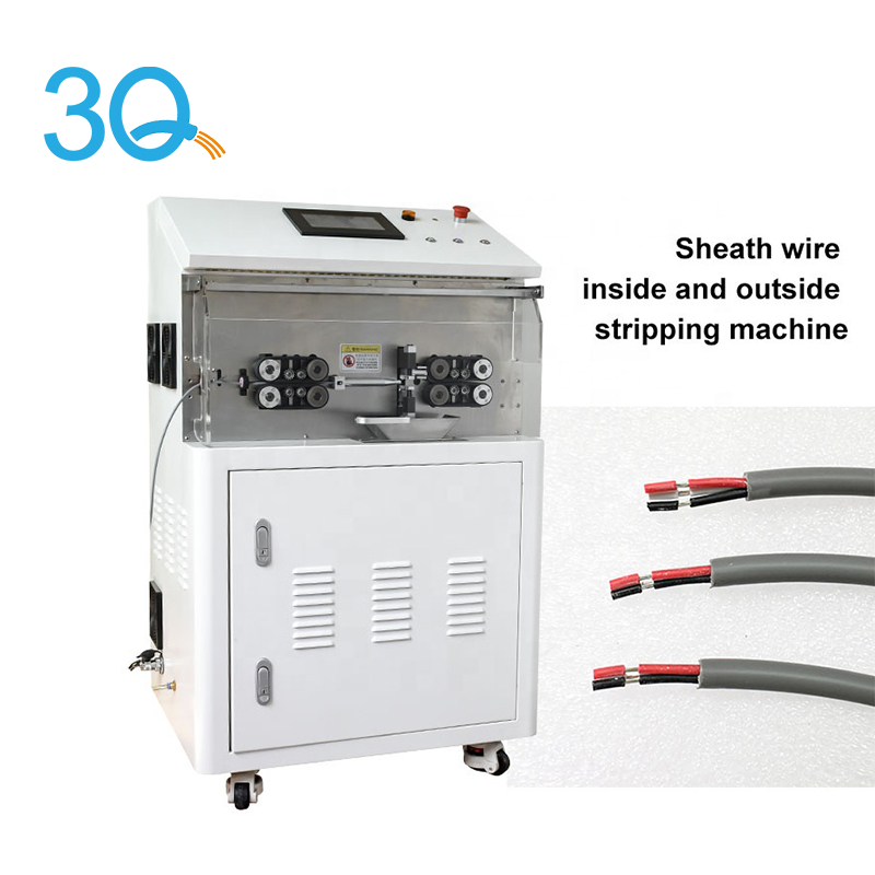 Fully Automatic Sheath Wire inside And outside Peeling Machine