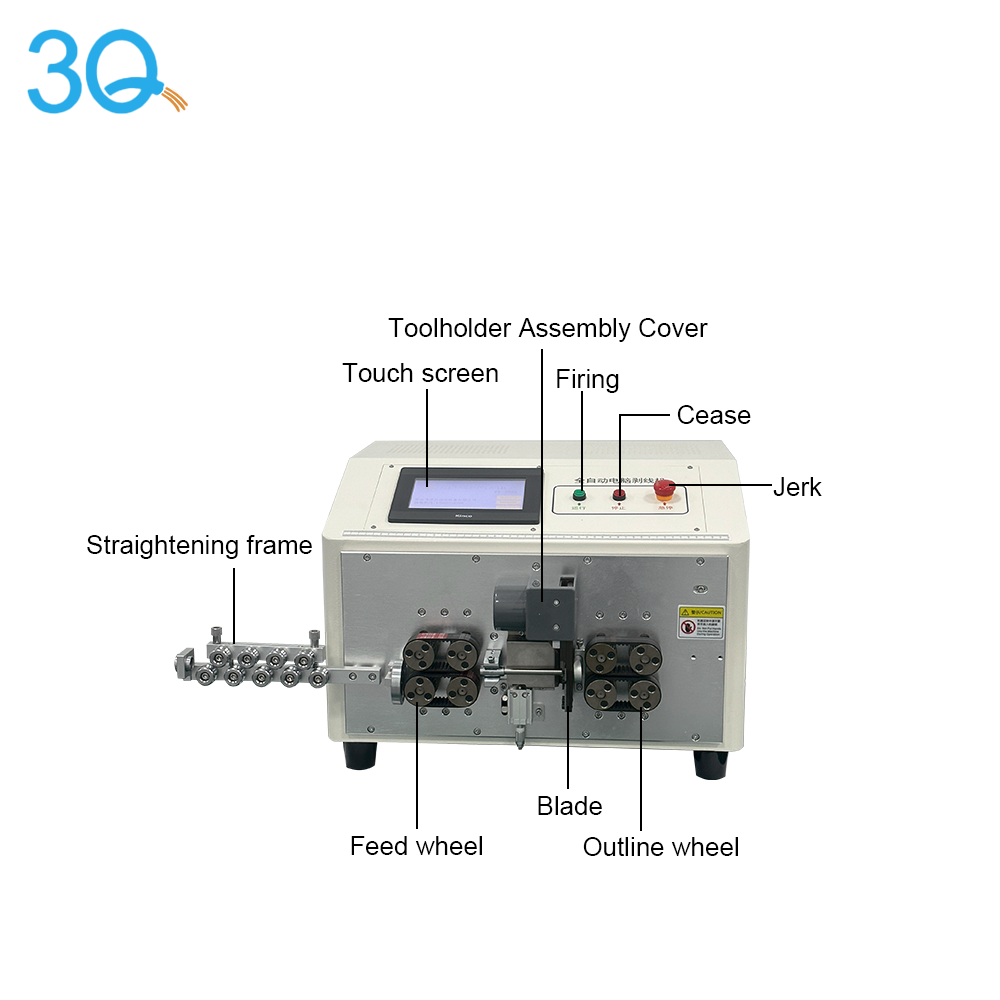 2-10mm Sheath Wire Core Inner and Outer Stripping Integrated Machine