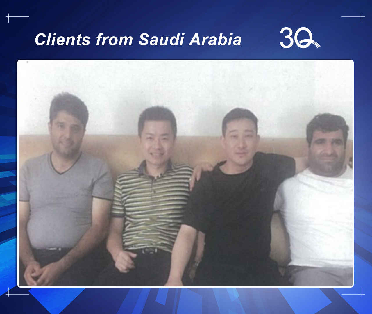 our automatic wire cutting and stripping machine customer from Saudi Arabia