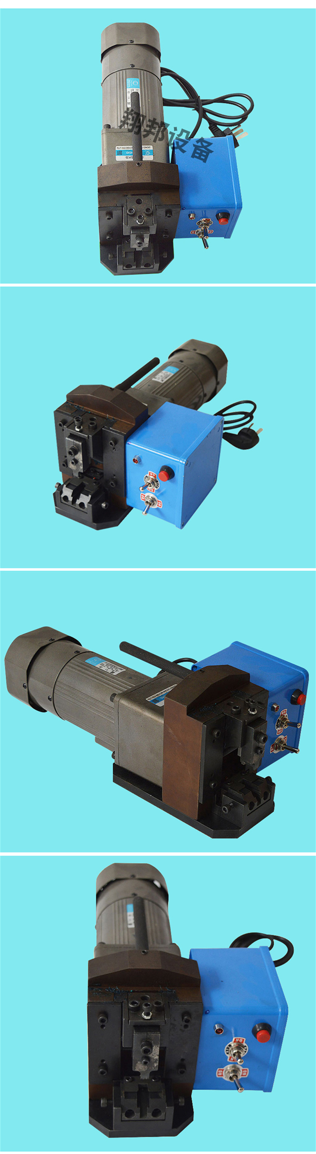 Crystal head crimping machine