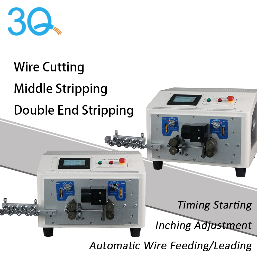 0.3-1.5mm² Dual wire Cutting And Stripping Machine