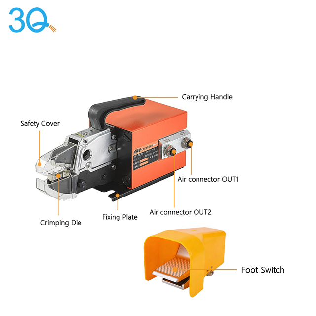 AM10 Pneumatic Crimping Machine