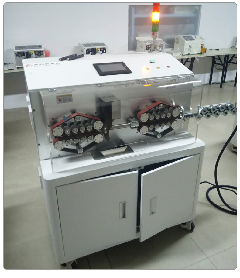Automatic Electric Power Wire Stripping Machine