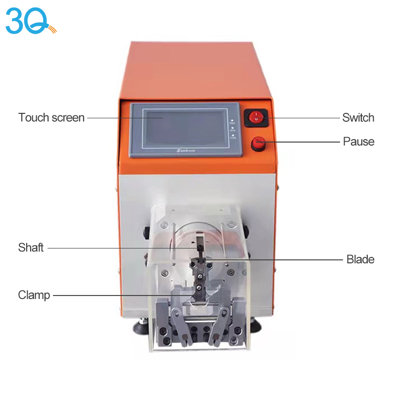 Coaxial Cable Stripping Machine