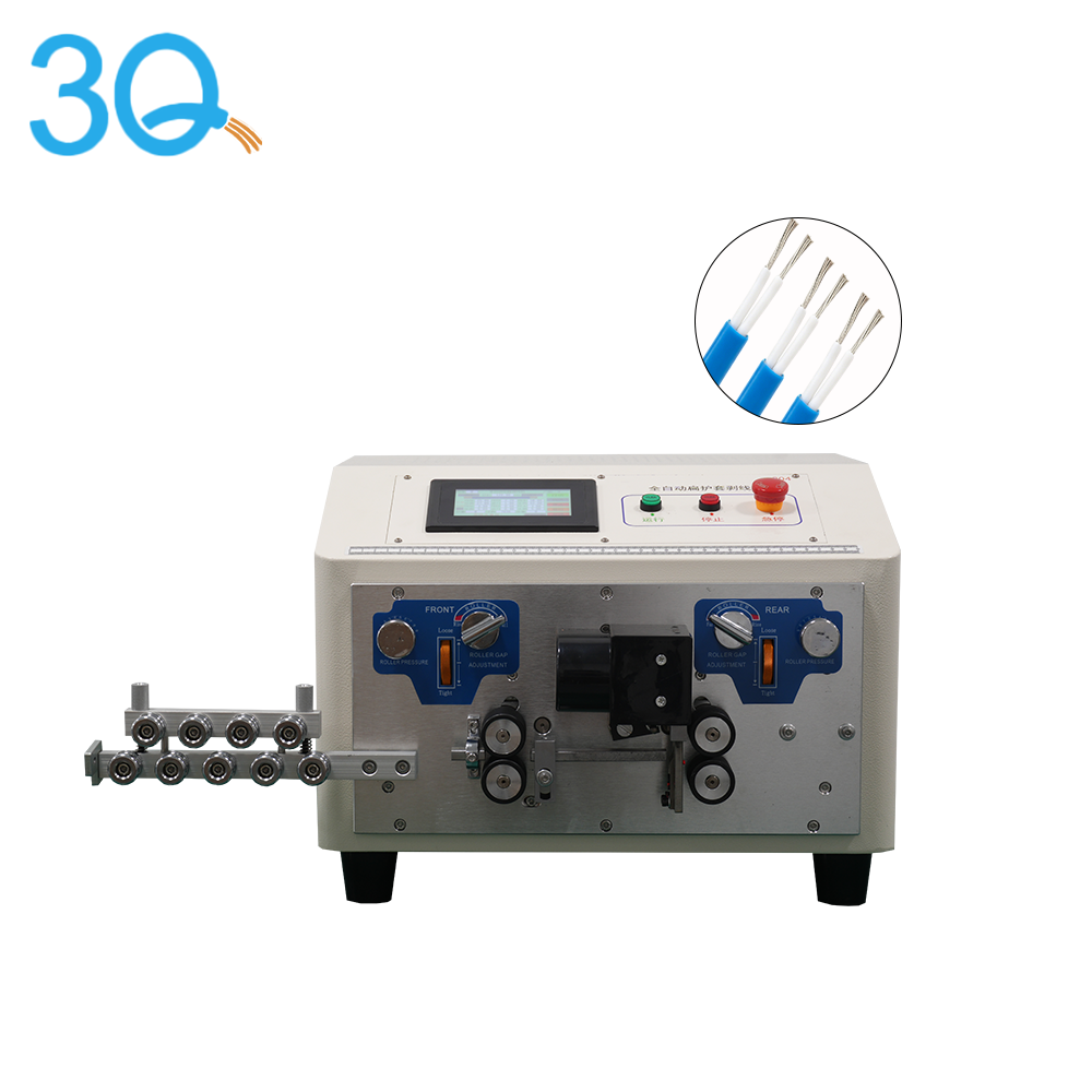 0.3-1.5mm² Flat Sheathed Wire Internal And External Cutting And Stripping Integrated Machine (