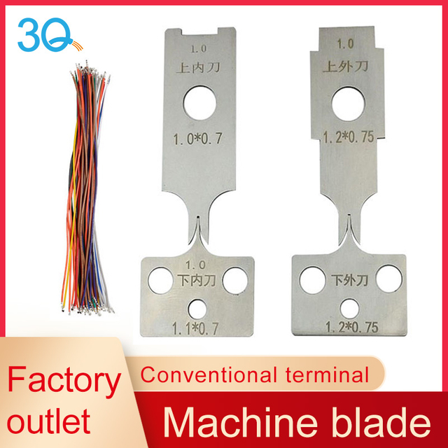 DC Terminal Plugs Crimping Blades Die for Striping And Crimping Machine