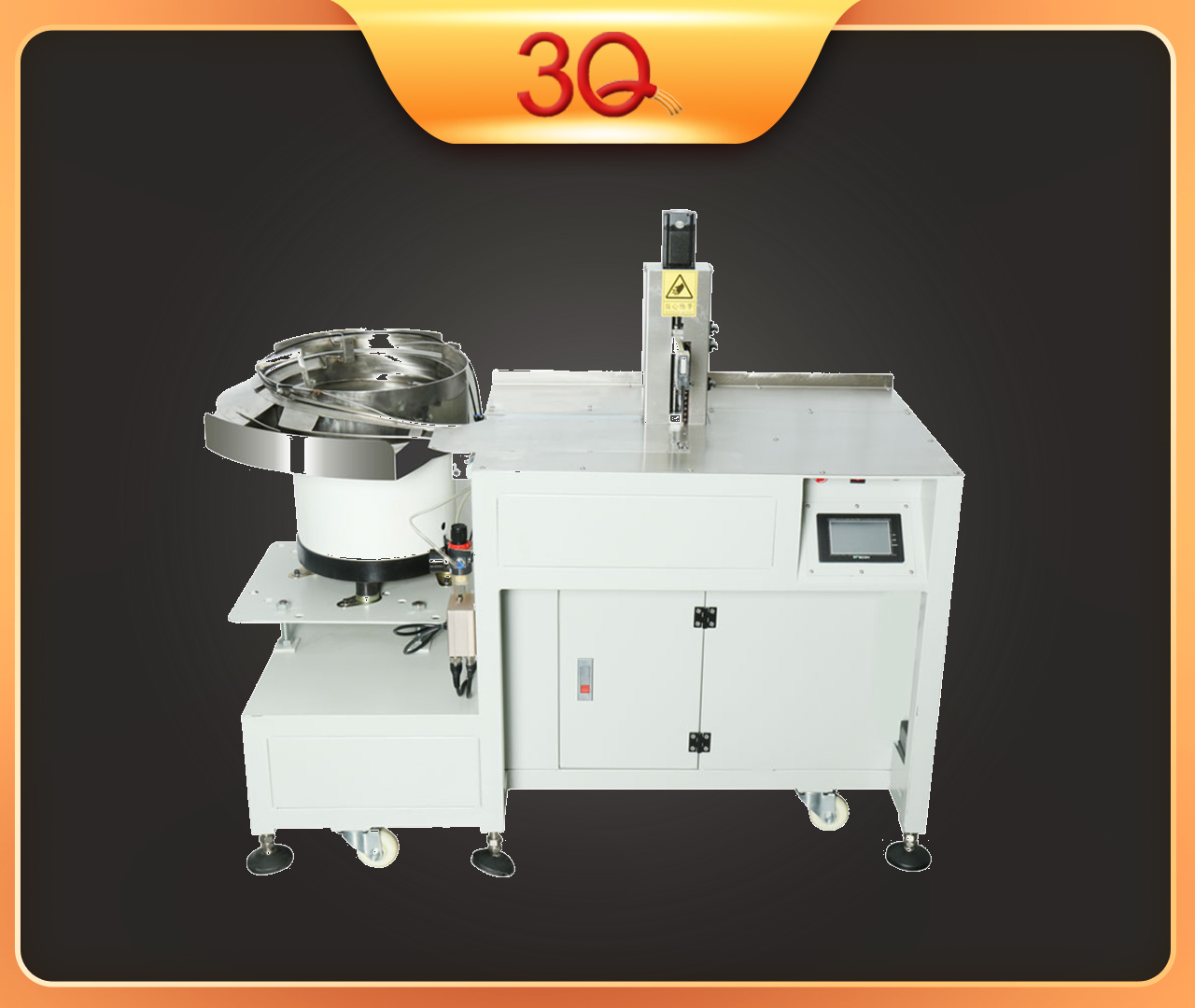 Automatic nylon fend and binding cable machine.
