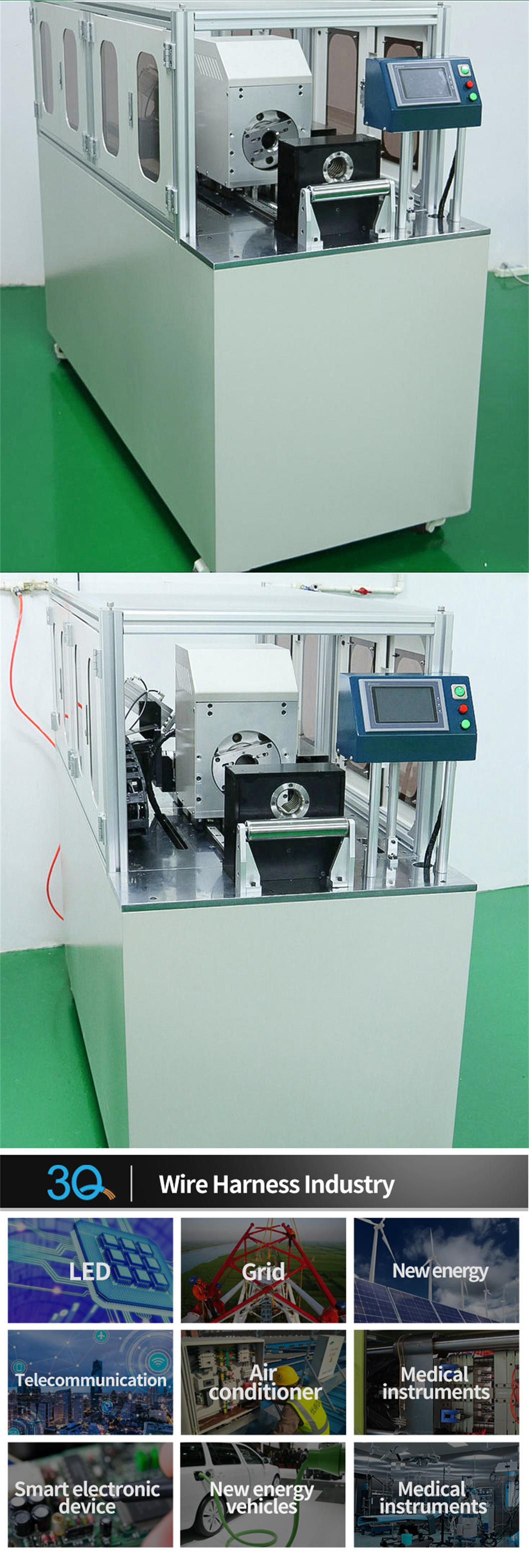Fully Automatic Charging Gun Cable Stripping Machine