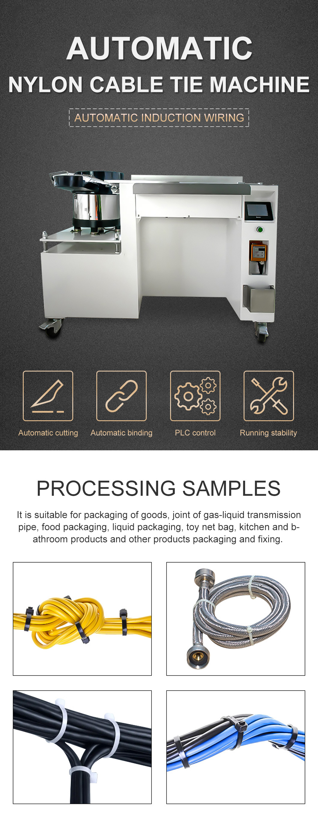 Nylon Cable Tie Machine