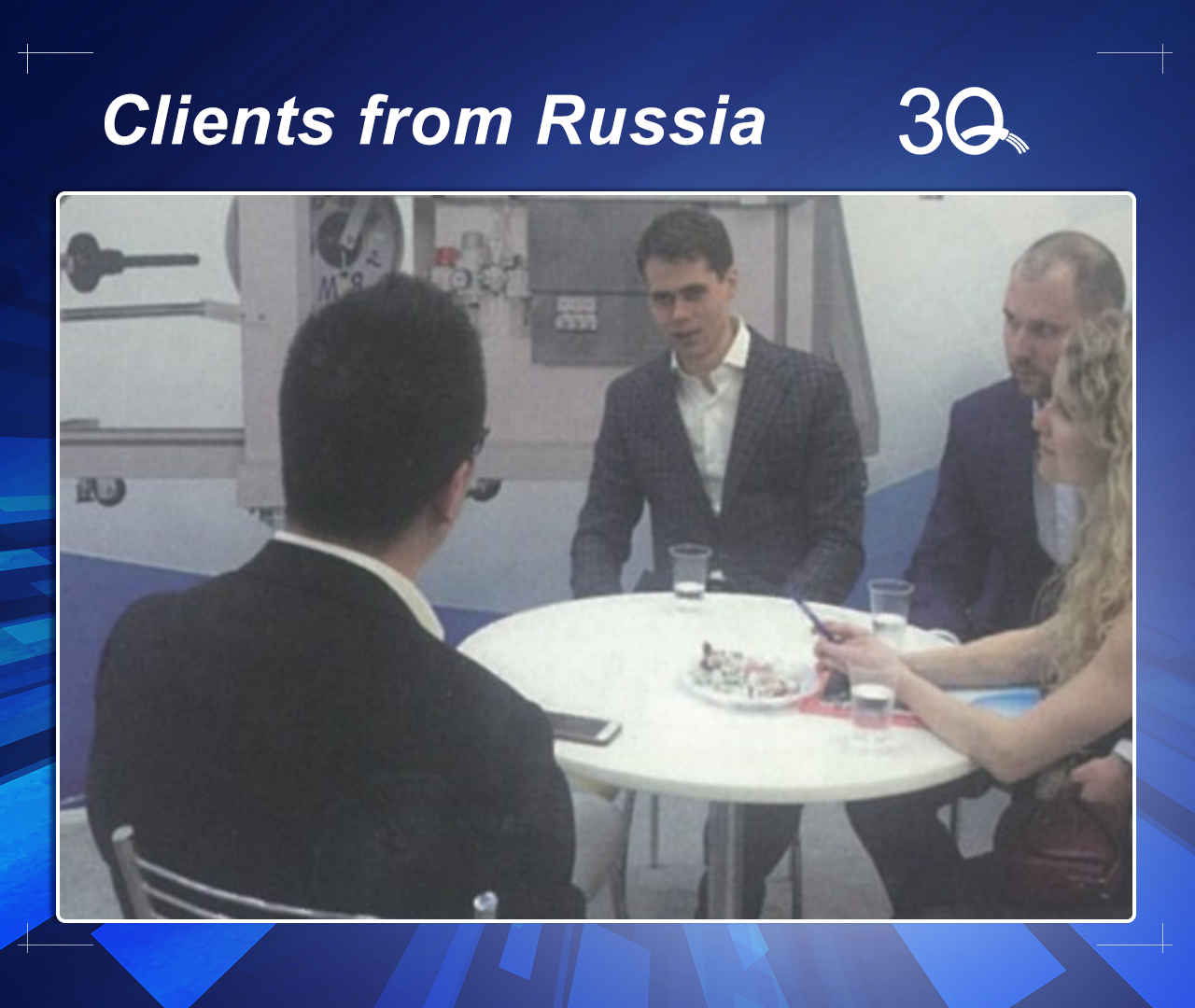 our wire cutting and stripping machine customer from Russia