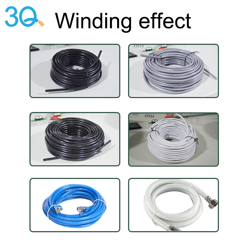 Semi-Auto Desktop Wire Winding And Binding Machine 