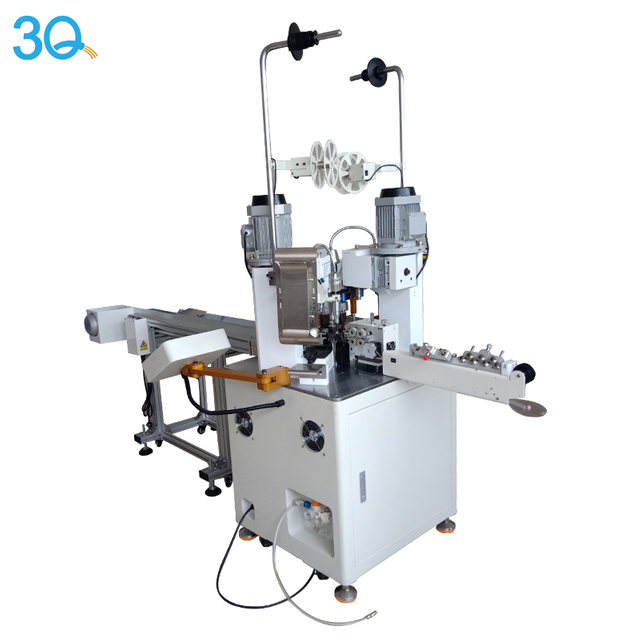 Double-head Terminal Crimping Machine | with Vibrating Plate