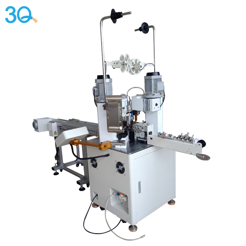 Double-head Terminal Crimping Machine | with Vibrating Plate