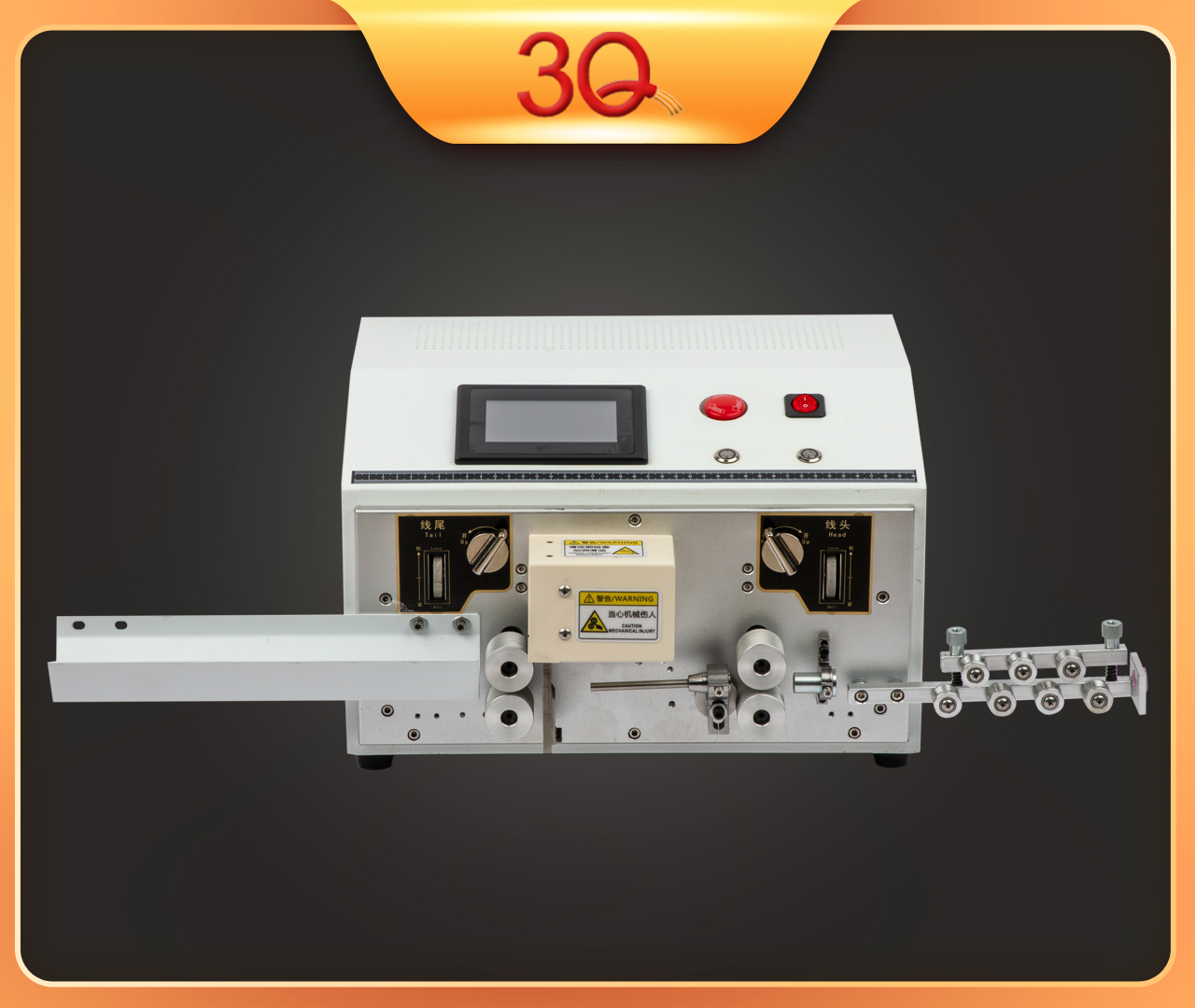 3Q Automatic Wire Stripping machine,copper wire cable striper,automatic copper cable striper video