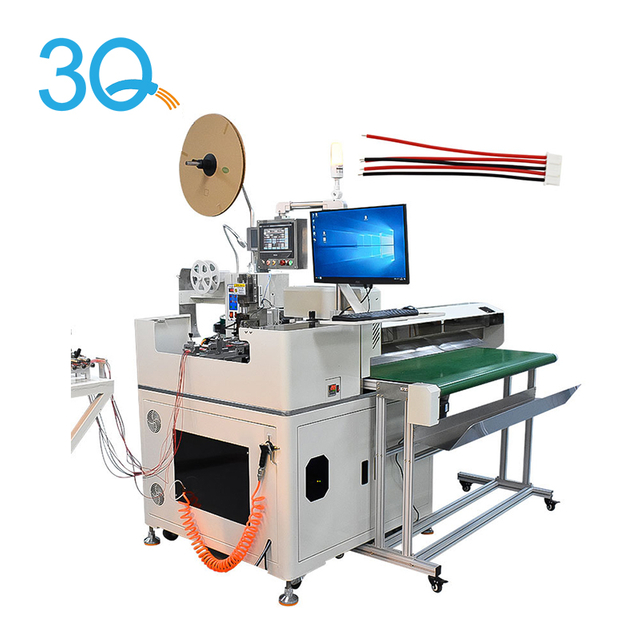 Fully Automatic Wire Stripping And Terminal Crimping And Housing machine