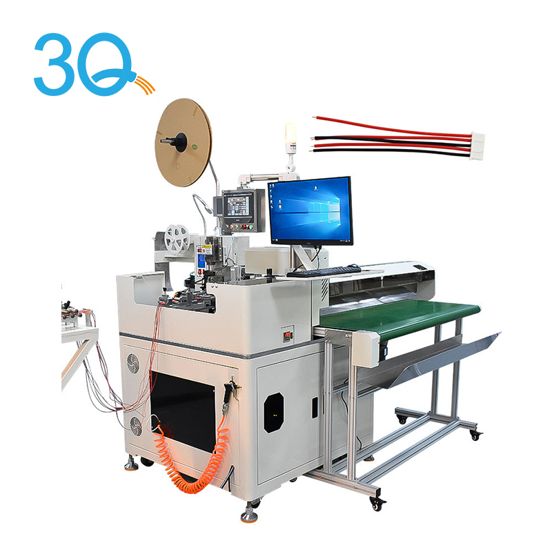 Fully Automatic Wire Stripping And Terminal Crimping And Housing machine