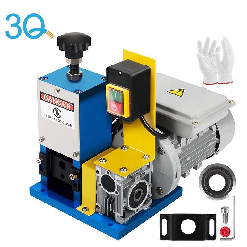Maintenance method of wire stripping machine