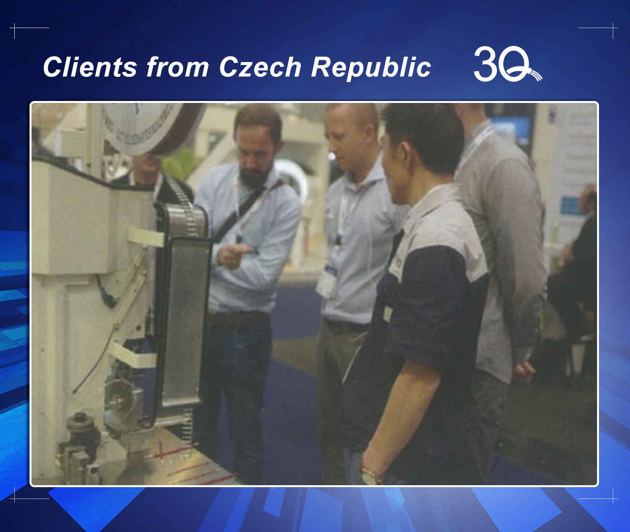 our wire cutting and stripping machine customer from Czech Republic