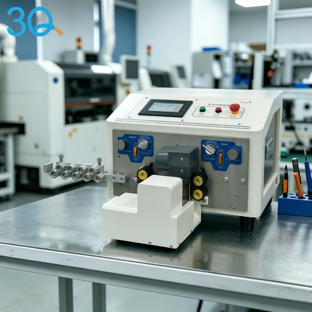 0.3-2.5mm² Dual Wire Stripping And Twisting Machine**