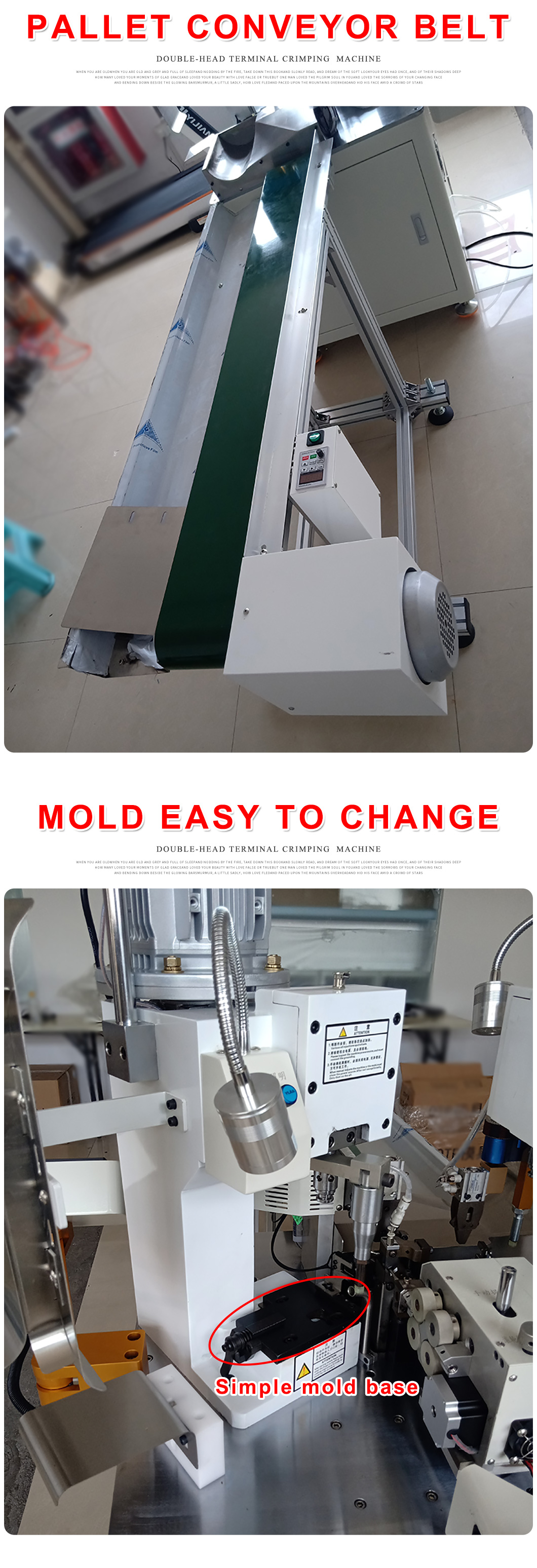 Terminal Crimping Machine details