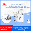 Automatic Single-head Dipping Tin Through Sheath Terminal Machine 