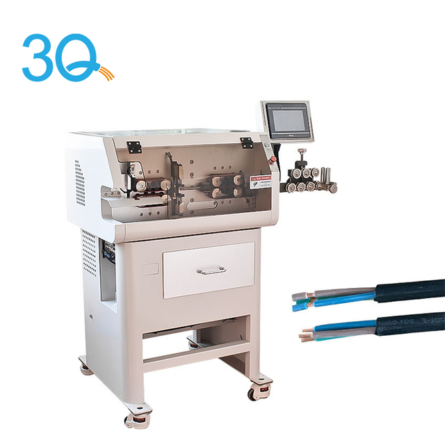 Fully Automatic Multi-core Sheathed Wire inside And outside Integrated Stripping Machine