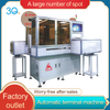 Automatic Double End Peeling Cutting And Insert Plastic Shell Machine