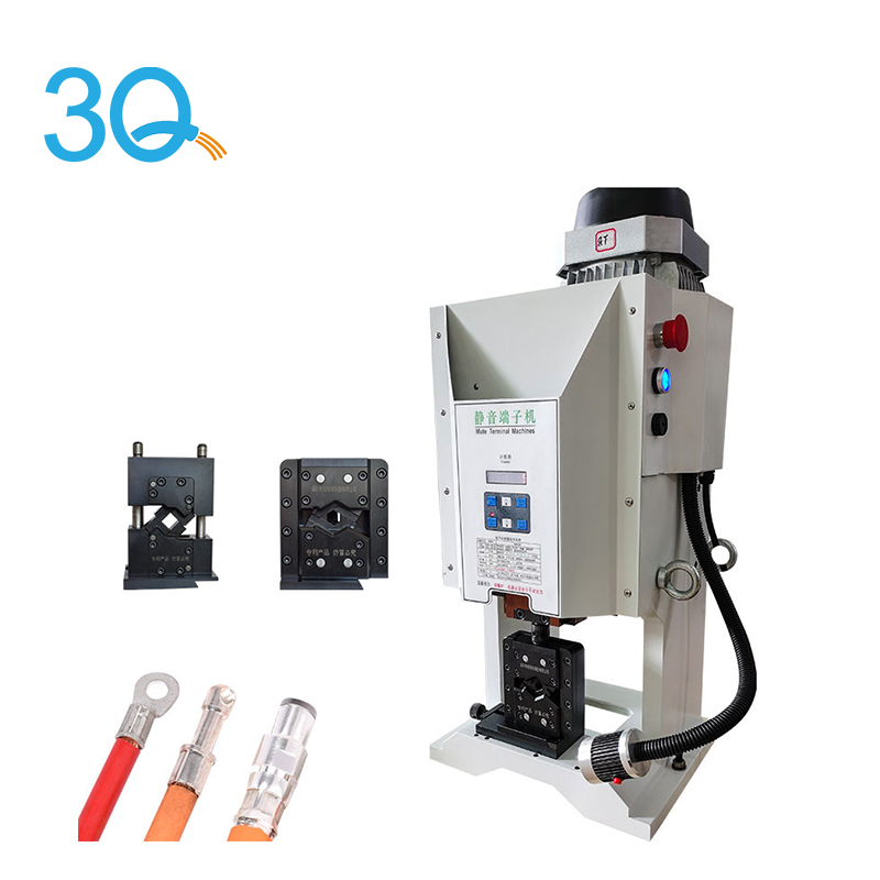 Automatic 8T Mute Terminal Crimping Machine.