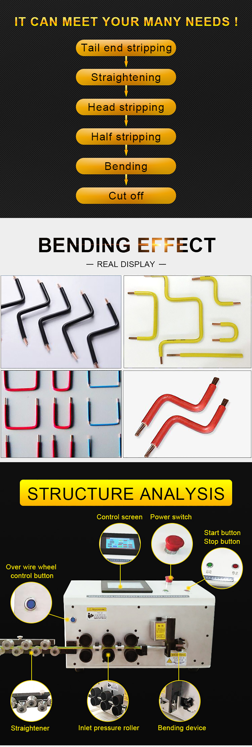 strip bending machine