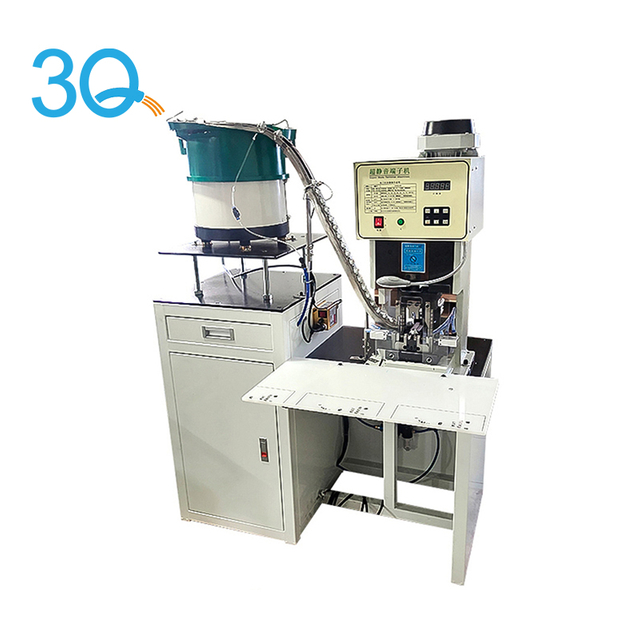 Vibrating Plate Single Grain Free Punching Terminal Crimping Machine