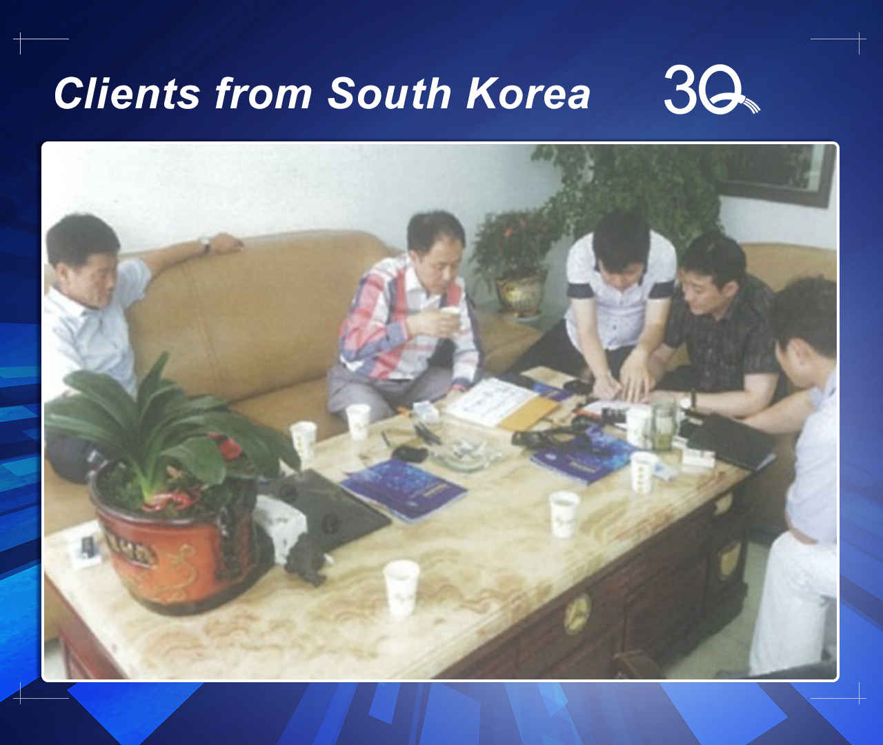 our wire cutting and stripping machine customer from South Korea