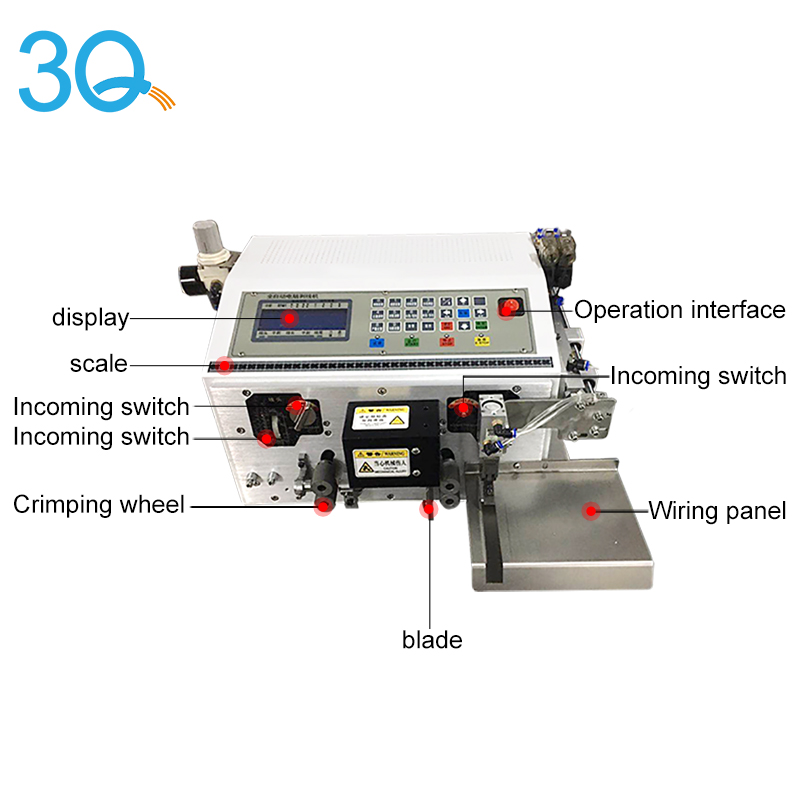Automatic Wire Cutter And Stripping Machine | Push Button 