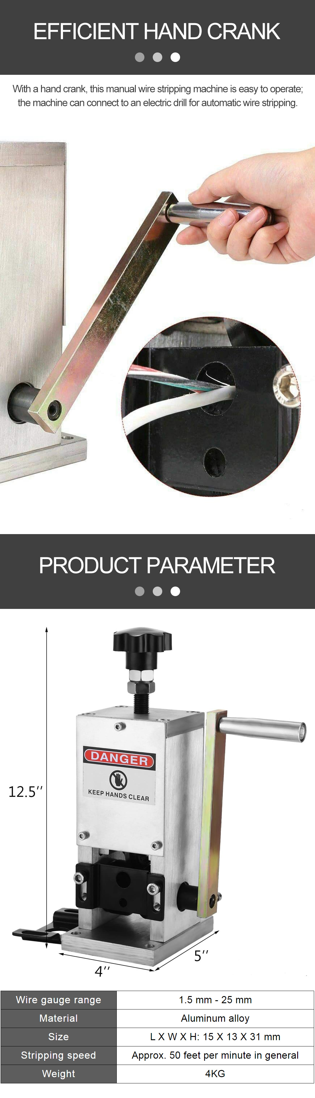 wire stripper details