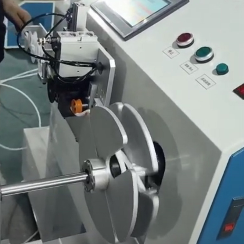 3Q Automatic Wire Cutting And Winding Binding Machine With Meter Counting Cable Tying Bundle Video
