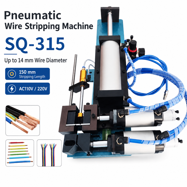 315 Pneumatic Wire Stripping Machine
