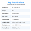 Flat Sheathed Wire Stripping and Twisting Machine