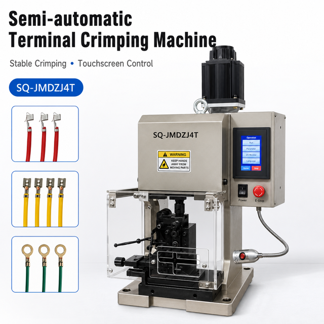 4T Precision Servo Terminal Crimping Machine
