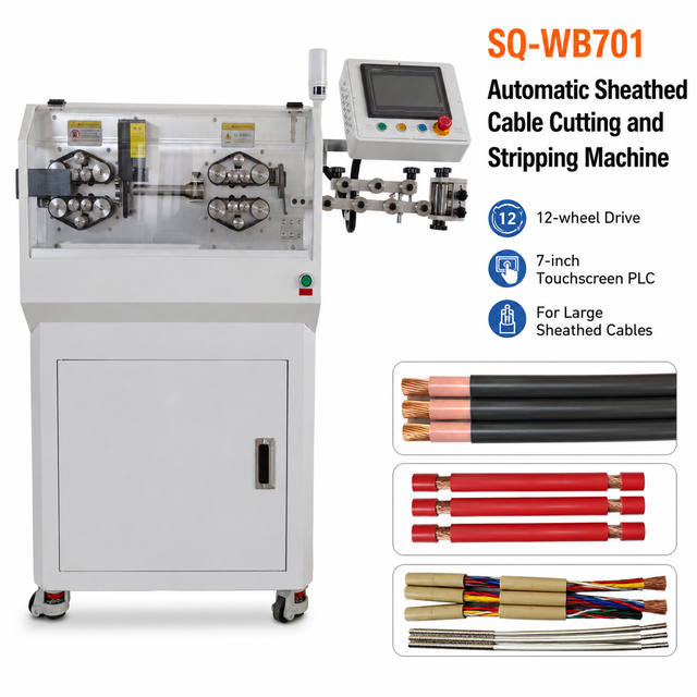 70mm² Wire Stripping Machine Cabinet Type