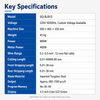 0.2-0.5mm² 12-core Flat Cable Splitting and Stripping Machine
